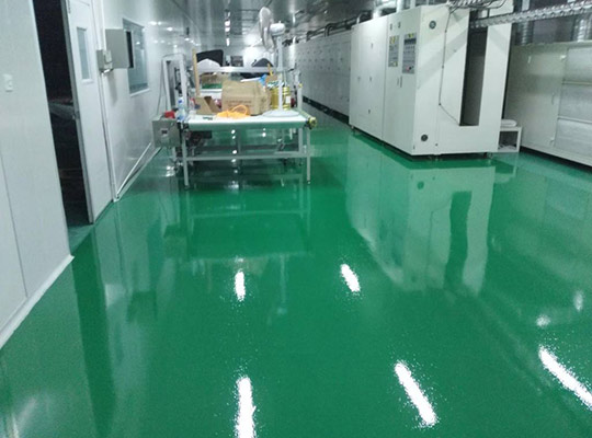环氧地坪施工时如何避免腻子刮痕